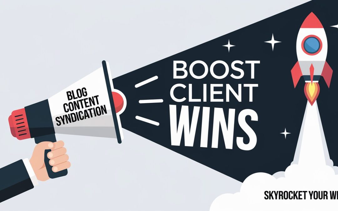 Blog Content Syndication Boost Client Wins with This Tactic