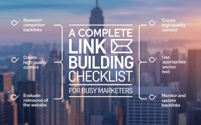 A Complete Link Building Checklist for Busy Marketers